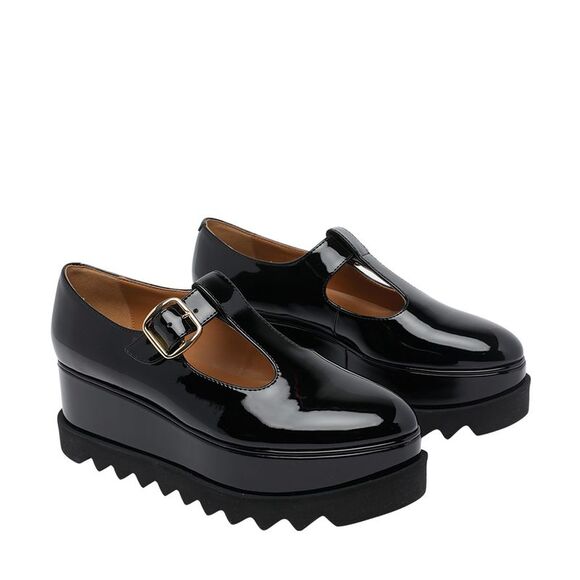 Stella Mccartney Women Elyse Wedged Mary Jane Shoes - Picture 2 of 4